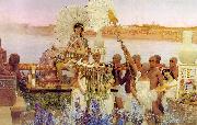 Alma Tadema The Finding of Moses china oil painting reproduction